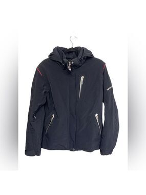 Descente Women’s US 14 Titan Thermo Ion-Bodies Technical Ski Jacket Black